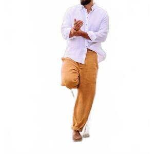 NEW MAGIC LINEN nevada shirt in white